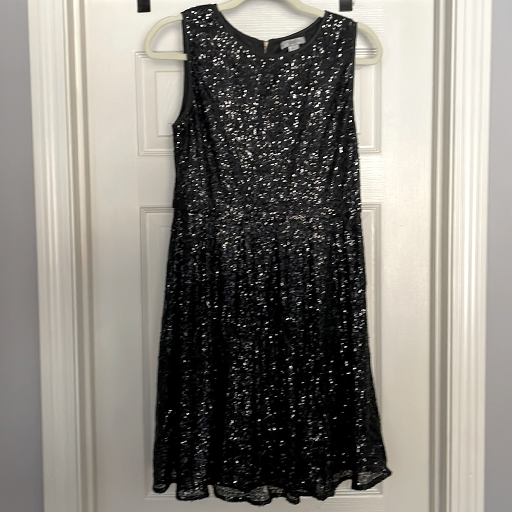 Little Black Dress with Sequins